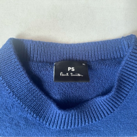 PS Paul Smith Color Block Wool/Cotton Sweater Size XL Excellent Condition! - Picture 6 of 10